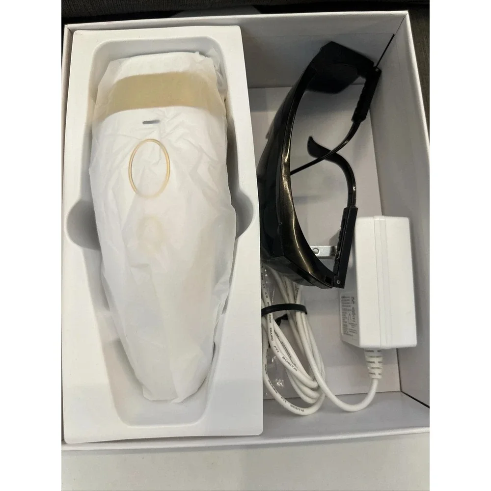 MLY IPL Hair Removal Device MLY-T001 White Gold Open Box Home Use
